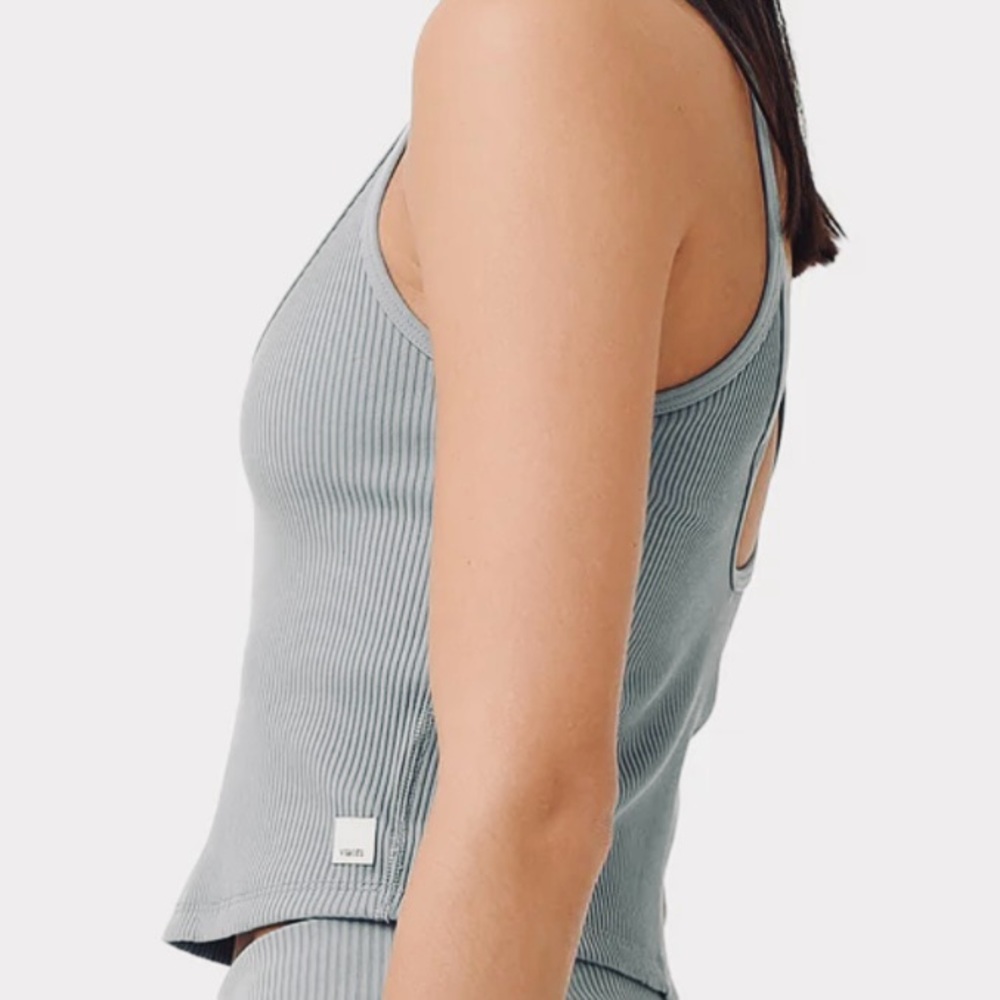 Vuori Rib Crop Tank - Picture 5 of 6